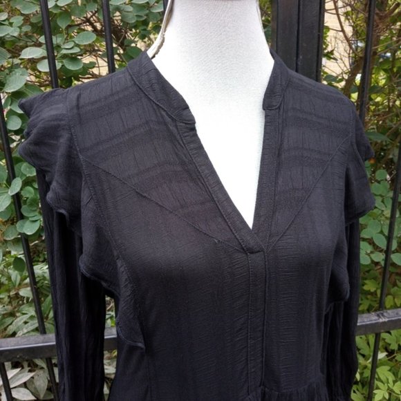 Anthropologie Amadi Rossi tunic dress size small black - Picture 3 of 6